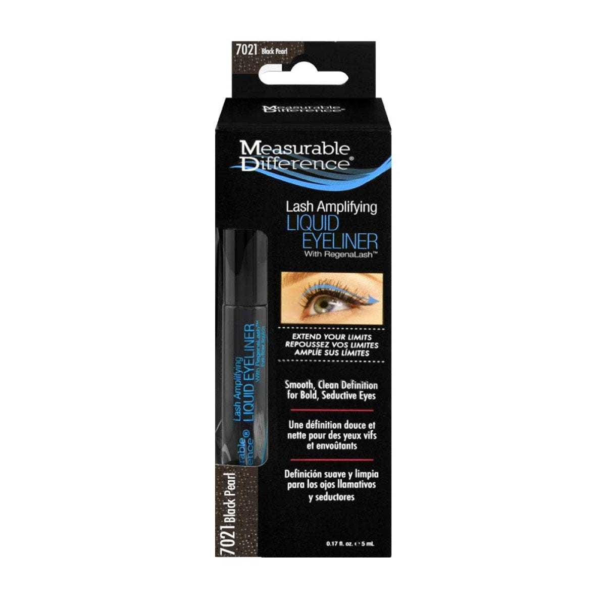 Lash Amplifying Liquid Eyeliner With RegenaLash™ - Black Pearl