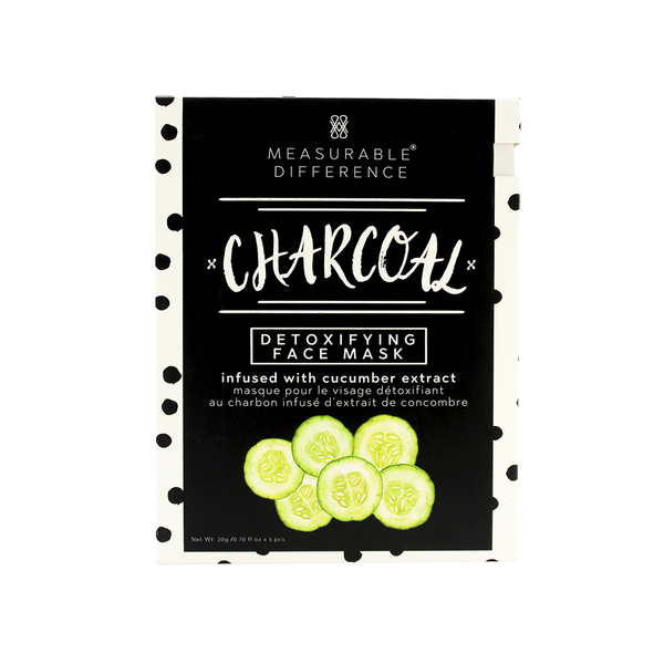 Charcoal Detoxifying Face Mask Infused with Cucumber Extract