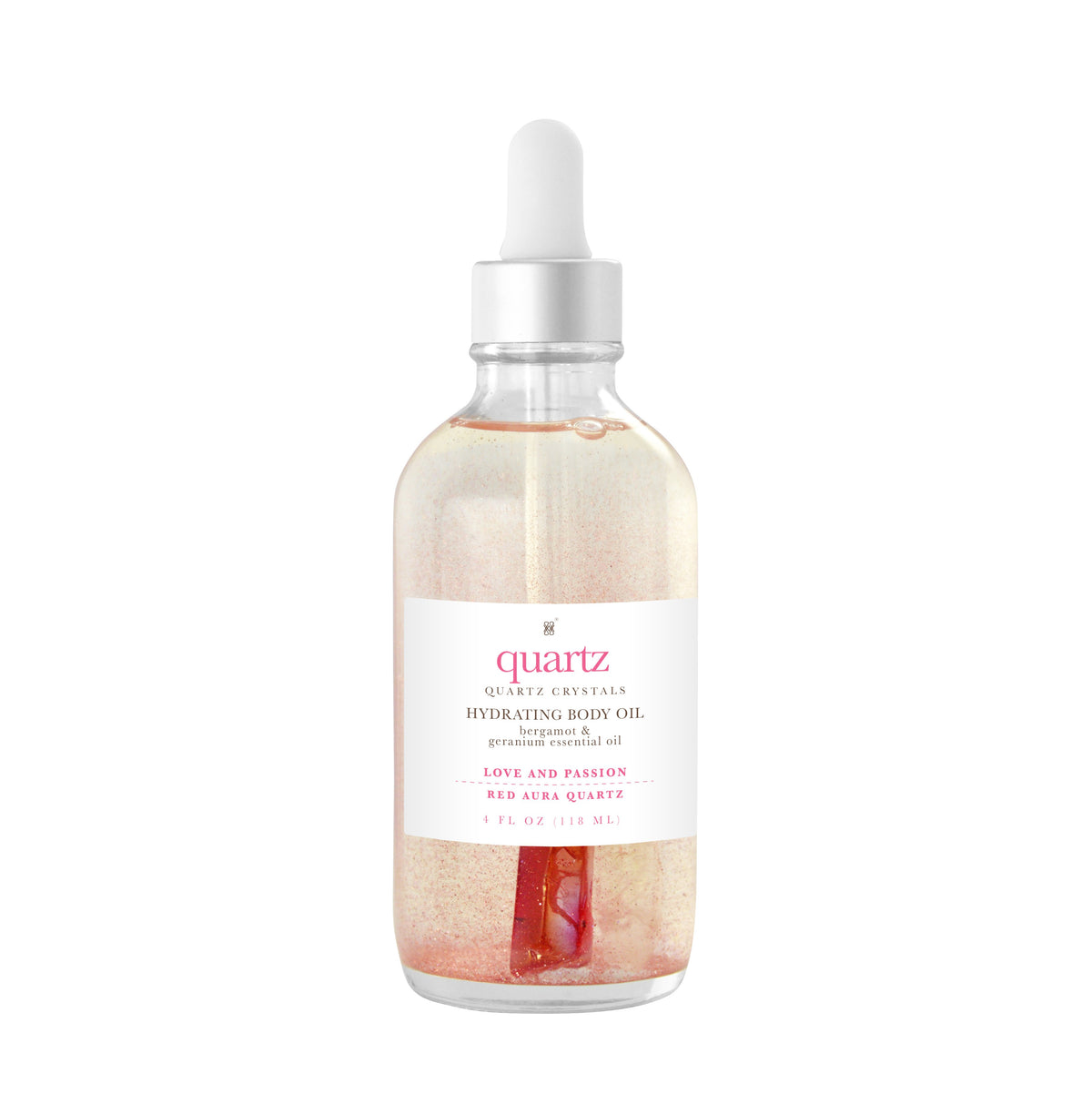 Quartz Gem Infused Illuminating Body Oil