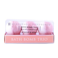 Lavender & Sandalwood Bath Bomb Trio